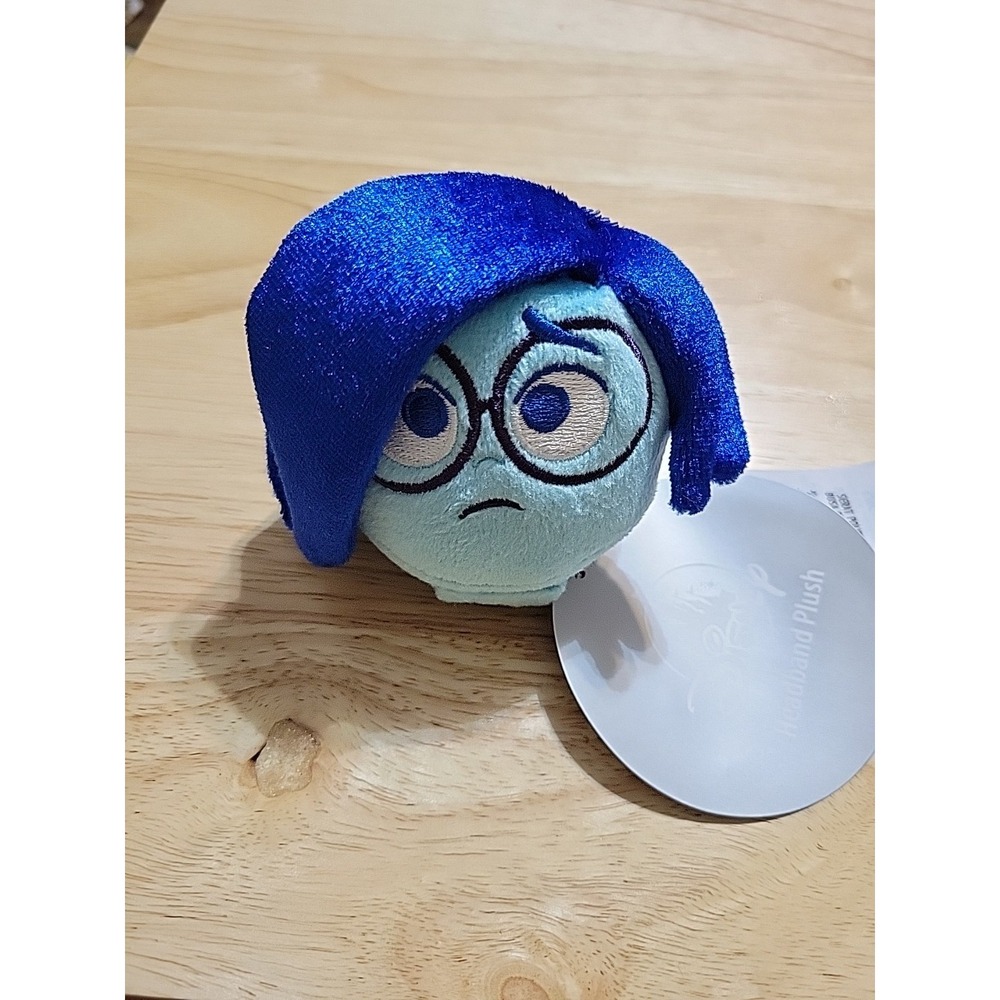 Disney Parks Create Your Own Headband Sadness Inside Out Character Plush Ears